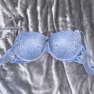 Sparkly Blue Pink VS bra. 32DD.